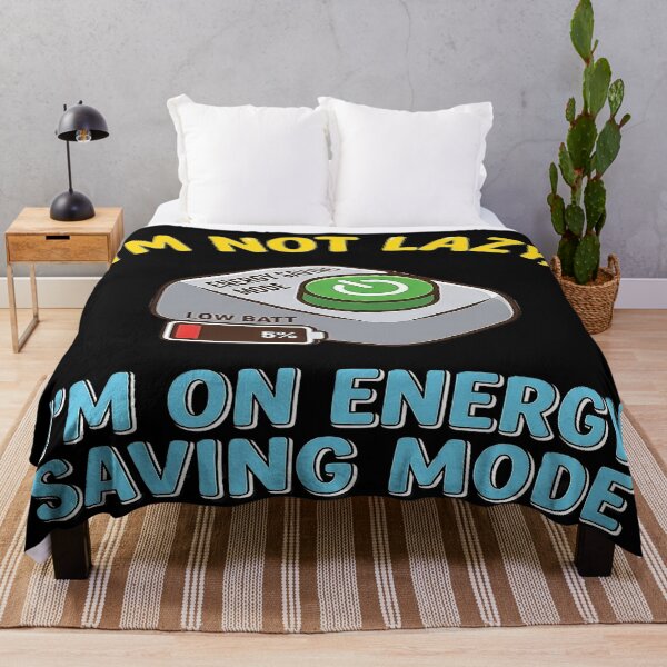 Item preview, I’m Not Lazy I’m On Energy Saving Mode | Funny Introvert | Humor Design designed and sold by Mysterious Shop.