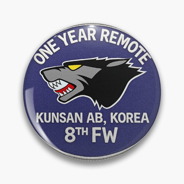 Item preview, I Survived One Year Remote – Kunsan AB Korea Wolfpack 8th FW designed and sold by BB Design Garage.