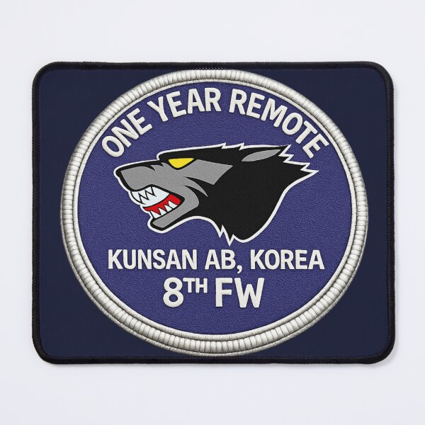 Item preview, I Survived One Year Remote – Kunsan AB Korea Wolfpack 8th FW designed and sold by BB Design Garage.