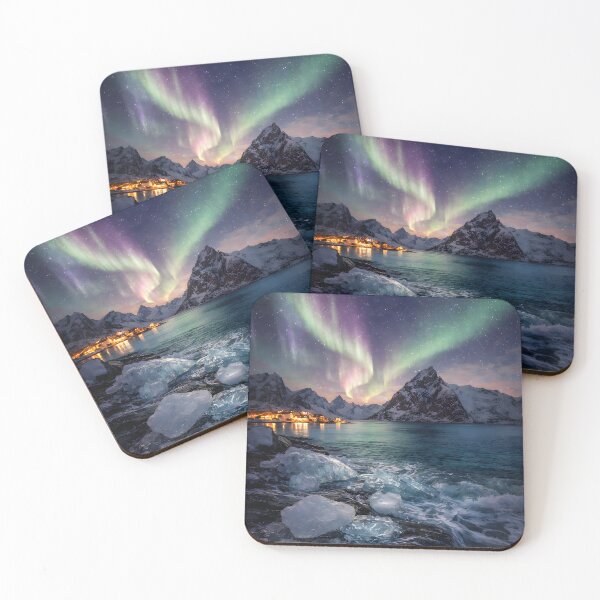Item preview, Northern Lights Over Arctic Coast designed and sold by Yomere.