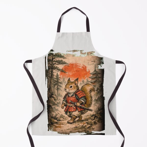 Item preview, Samurai Squirrel Funny gifts for animal lovers designed and sold by erozzz.