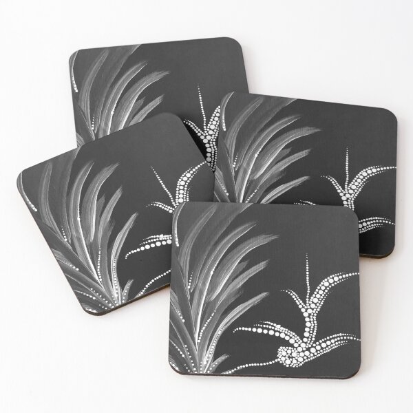 Item preview, Black & White Botanical • Minimalist Leaf Line Art designed and sold by PeridotGypsy.