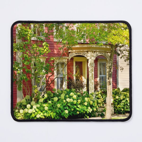 Item preview, House - Cooperstown, NY -  The Little Red Victorian designed and sold by Mike Savad Photography.