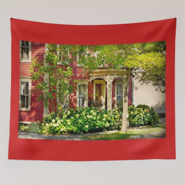Item preview, House - Cooperstown, NY -  The Little Red Victorian designed and sold by Mike Savad Photography.