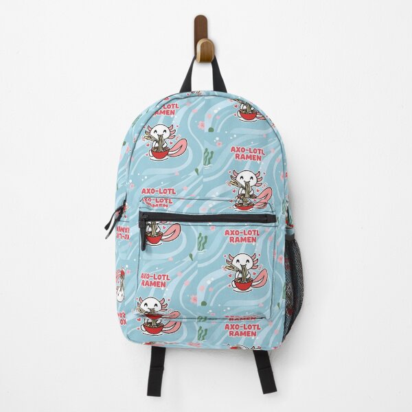 Item preview, Axo-lotl Ramen Kawaii Axolotl Eating Noodles Cartoon designed and sold by Taridesign.
