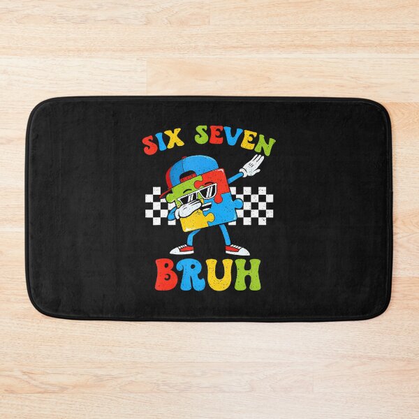 Item preview, Autism Awareness Bruh Six Seven Meme 67 designed and sold by Le7yaStore.