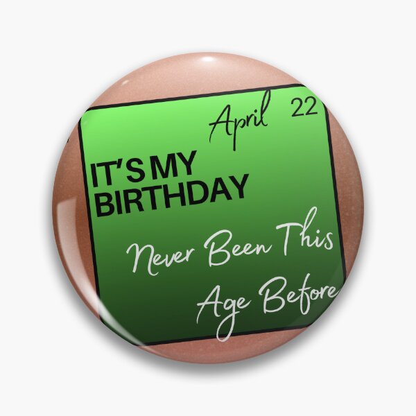 Item preview, April 22nd birthdays designed and sold by serenebookworm.