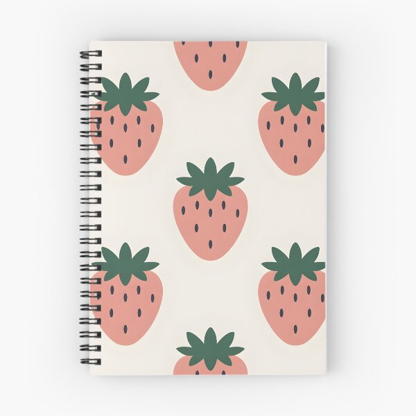 Artikelvorschau, Nahtloses, niedliches Boho-Erdbeerdesign, minimalistische Kunst entworfen und verkauft von LeedsArtStudio.