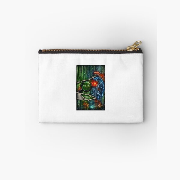 Item preview, Hidden Messages with AI – Cybersecurity Steganography Design designed and sold by Our-redbubble.