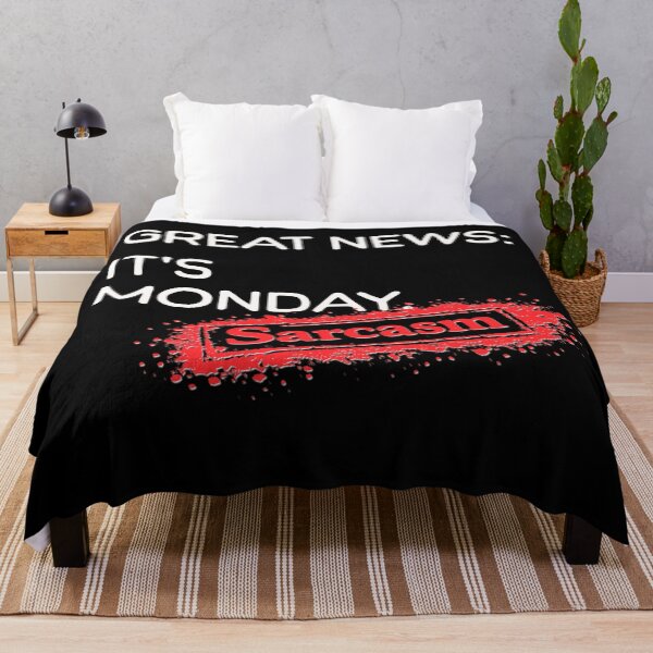 Item preview, Great News: It's Monday.  [Sarcasm Stamp] designed and sold by FoxBaine Designs.