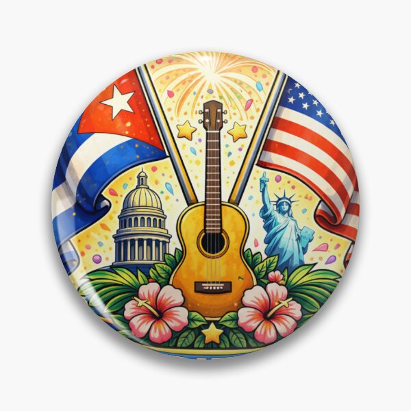 Item preview, Cuban American Heritage Pride – Cuba USA Flag Culture Design designed and sold by Wear Sculpt.