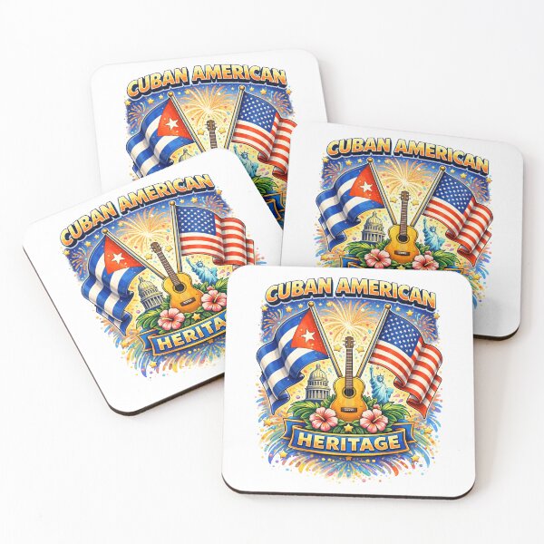 Item preview, Cuban American Heritage Pride – Cuba USA Flag Culture Design designed and sold by Wear Sculpt.