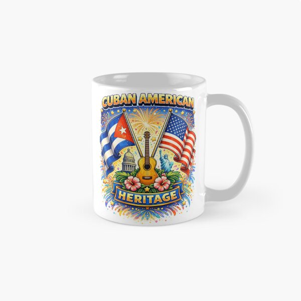 Item preview, Cuban American Heritage Pride – Cuba USA Flag Culture Design designed and sold by Wear Sculpt.