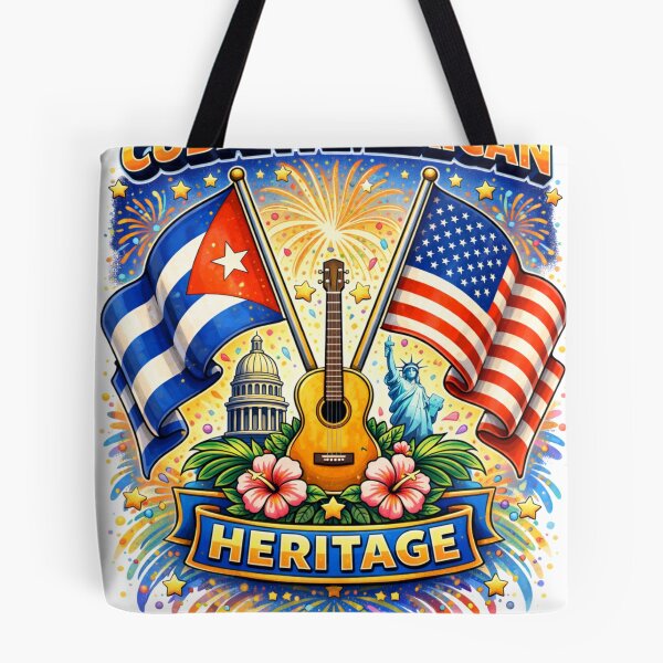 Item preview, Cuban American Heritage Pride – Cuba USA Flag Culture Design designed and sold by Wear Sculpt.