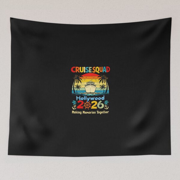 Item preview, Cruise Squad Hollywood 2026 designed and sold by Le7yaStore.