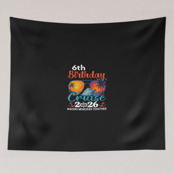 Item preview, 6Th Birthday Cruise 2026 Family designed and sold by Le7yaStore.