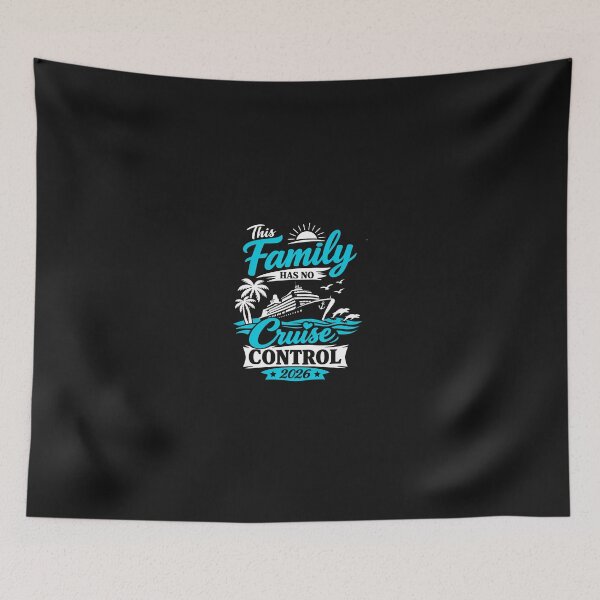 Item preview, This Family Cruise Has No Control 2026 designed and sold by Le7yaStore.
