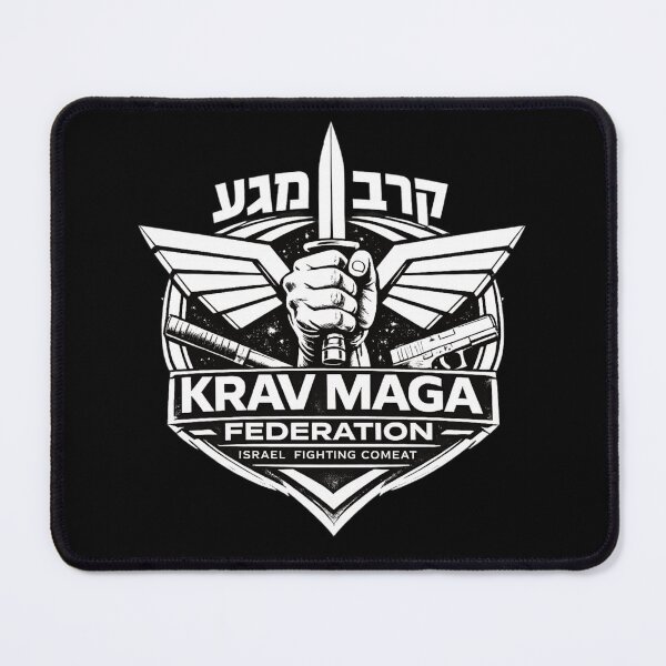 Item preview, Krav Maga Federation Combat Logo – Israeli Self Defense Martial Arts Emblem designed and sold by 486DesignCo.