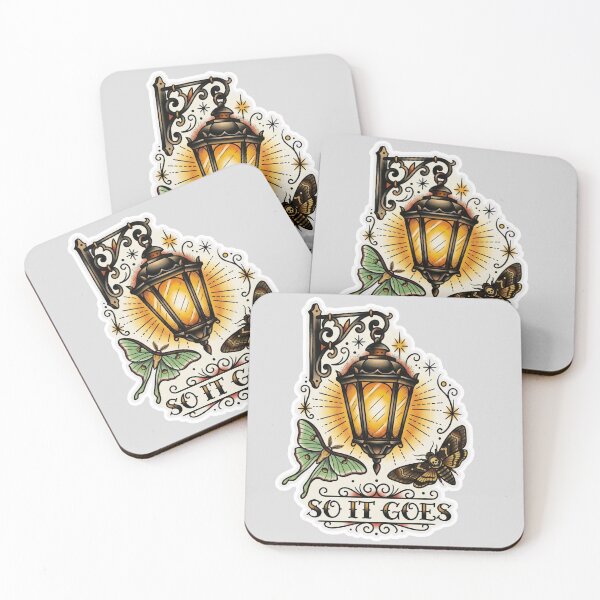 Item preview, Porch Light Moth Art designed and sold by fernwehbindery.