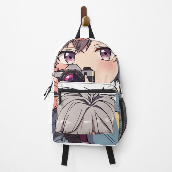 Item preview, Anime Street Photographer Capturing City Lights Kawaii Style designed and sold by Animepopstudio.