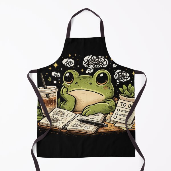 Item preview, anxiety frog designed and sold by artedeleon2024.