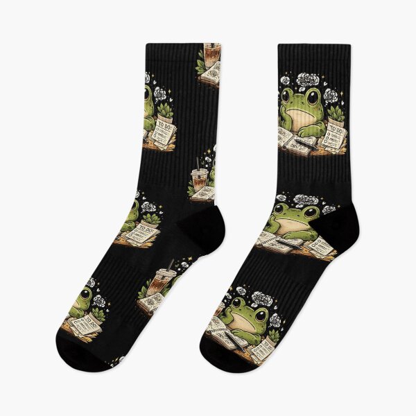 Item preview, anxiety frog designed and sold by artedeleon2024.