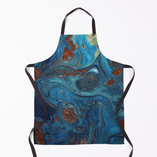Item preview, Blue Ocean Marble Flow designed and sold by The Rust Lab.