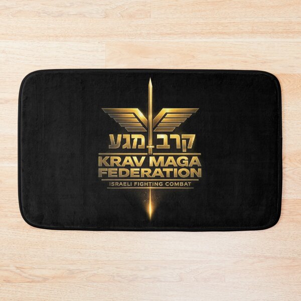 Item preview, Krav Maga Hebrew Logo – Israeli Combat Martial Arts Sword Fighter Design designed and sold by 486DesignCo.