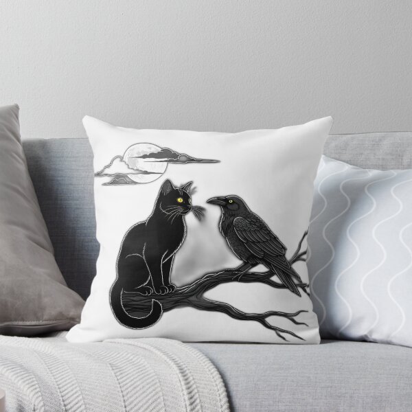 Item preview, Raven and Familiar Crest Scene designed and sold by IllumeInk.