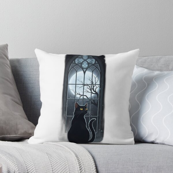 Item preview, Moon Window Library Scene designed and sold by IllumeInk.