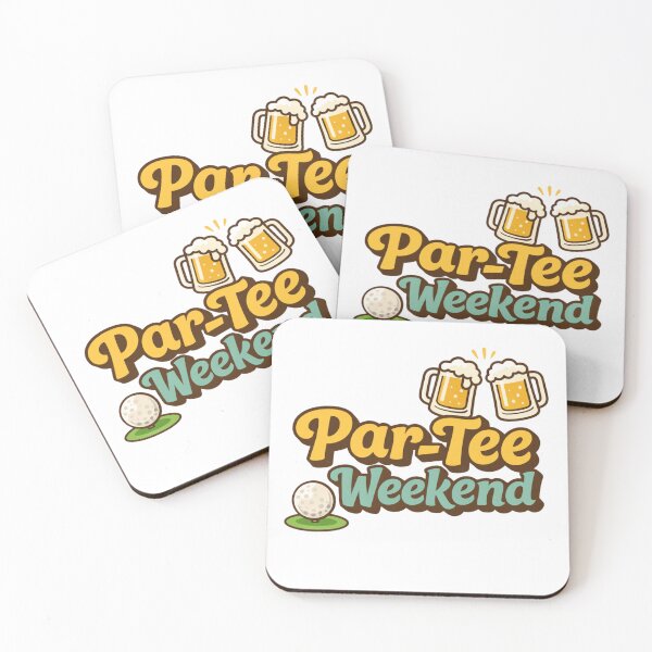 Item preview, Par-Tee Weekend – Funny Golf & Beer Party Design designed and sold by EastEndTownie.