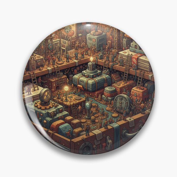 Item preview, Junk Drawer Micro City designed and sold by CTRL+ALT+Divine.