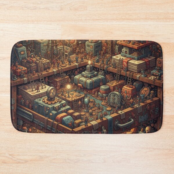 Item preview, Junk Drawer Micro City designed and sold by CTRL+ALT+Divine.