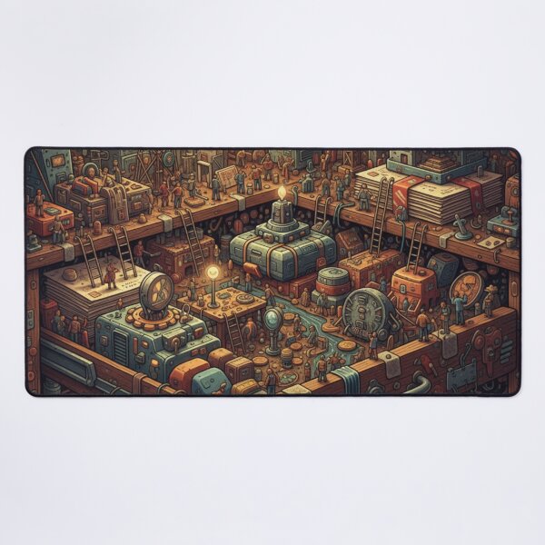 Item preview, Junk Drawer Micro City designed and sold by CTRL+ALT+Divine.