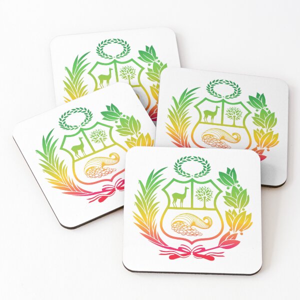 Item preview, Coat of Arms of Peru – Chicha Style designed and sold by AQHA PERÚ - ESTILO CHICHA.