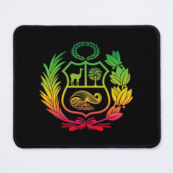 Item preview, Coat of Arms of Peru – Chicha Style designed and sold by AQHA PERÚ - ESTILO CHICHA.