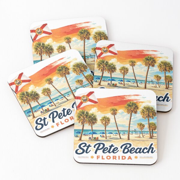 Item preview, Summer St Pete Beach Sunset designed and sold by maximinano100k.