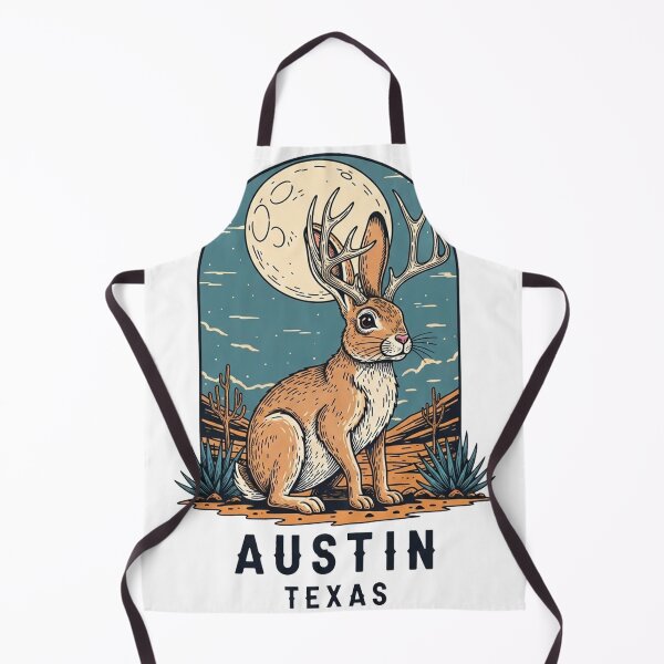 Item preview, Austin Jackalope Vintage Cryptid Logo designed and sold by Pollock.