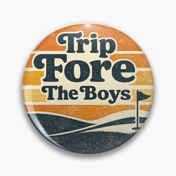 Item preview, Trip Fore The Boys – Retro Golf Sunset Design designed and sold by EastEndTownie.