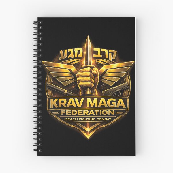 Item preview, Krav Maga Federation Logo – Israeli Self Defense Martial Arts Combat Emblem designed and sold by 486DesignCo.