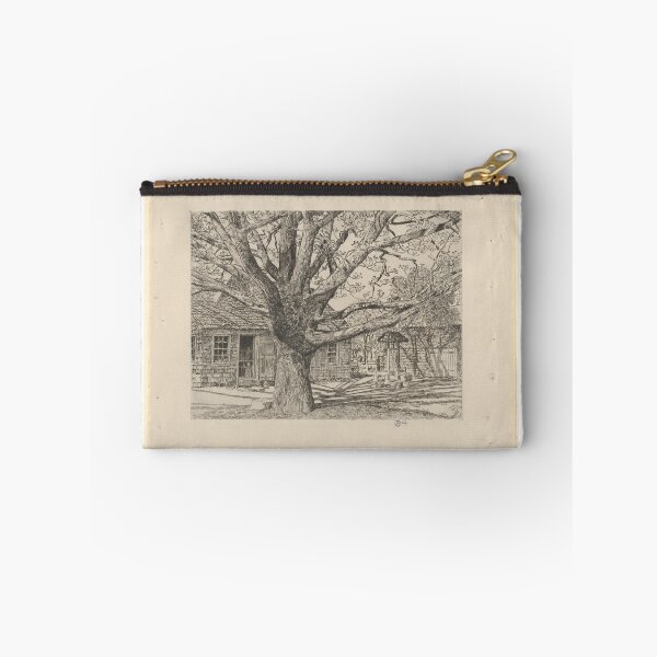Item preview, Oak and Old House in Spring designed and sold by guagamela617.