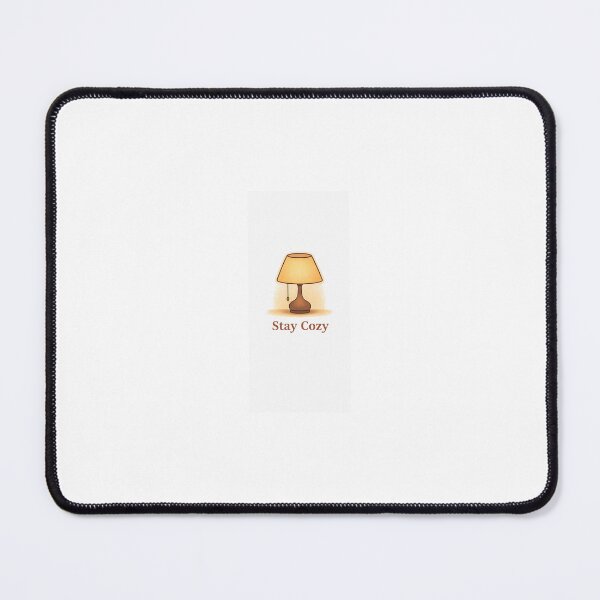 Item preview, "Stay Cozy" Lamp Illustration designed and sold by JardimSecreto.