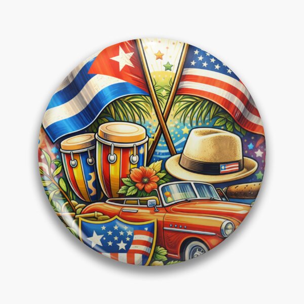 Item preview, Proud Cuban American – Cuban & USA Heritage Celebration Design designed and sold by Wear Sculpt.