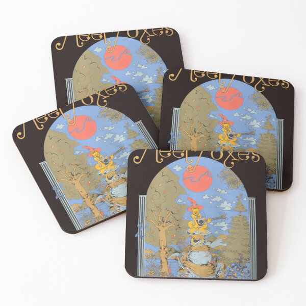 Item preview, fleet foxes designed and sold by YokaiFujin.
