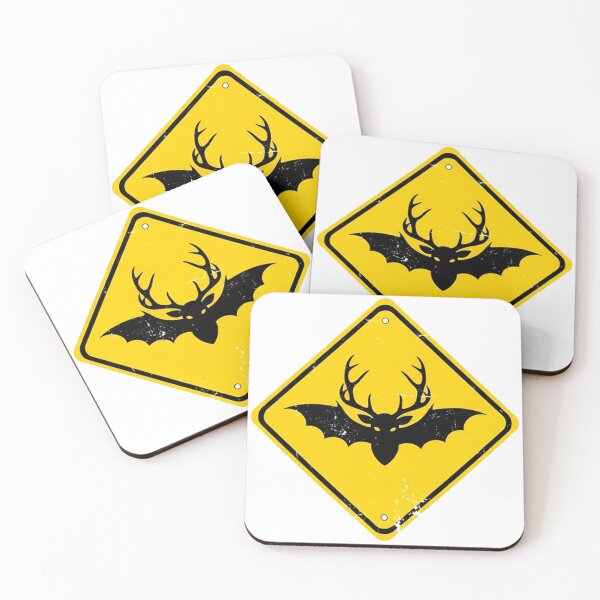 Item preview, Retro Myth Creature Road Sign Design designed and sold by Pollock.