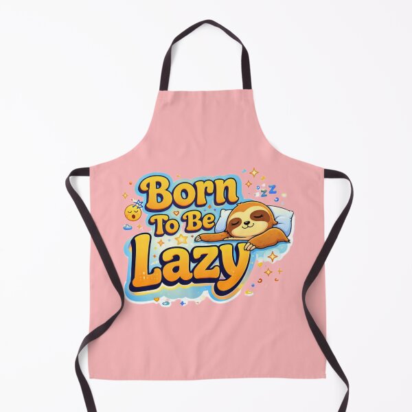 Item preview, Born To Be Lazy – Funny Sloth Quote Sticker designed and sold by JG-DigitalArts.