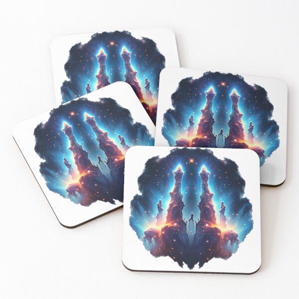 Item preview, Pillars of Creation Cosmic Space Art Logo designed and sold by Pollock.
