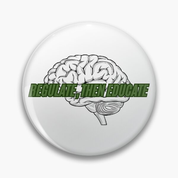 Item preview, Regulate Then Educate – Brain Psychology - Emotional Regulation designed and sold by CreativeChange.