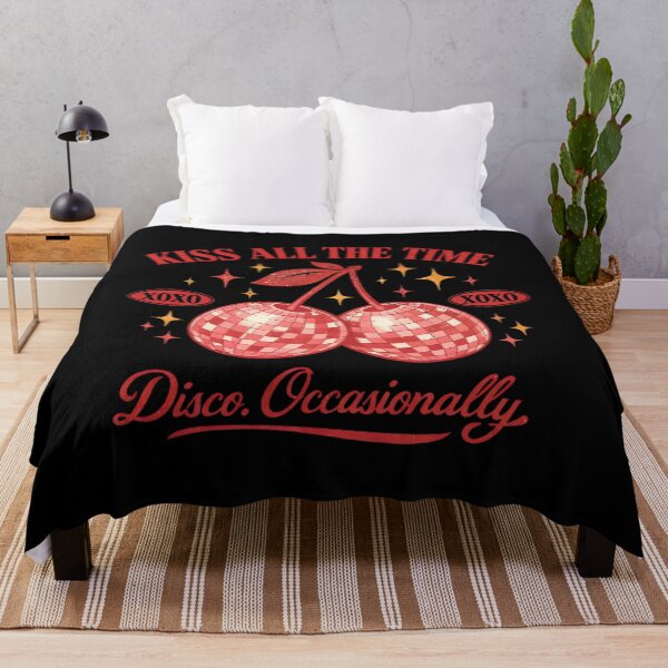 Item preview, Retro Kiss All The Time Disco Occasionally designed and sold by RosellaBalistre.