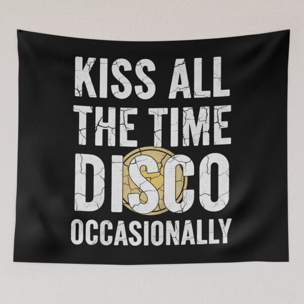 Item preview, Kiss All The Time Disco Occasionally designed and sold by RosellaBalistre.